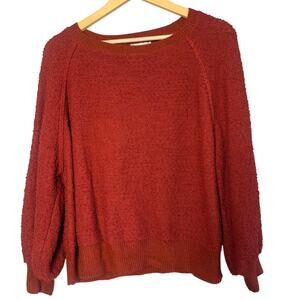 Altar’d State Textured Knit Sweater Rust Color Size  M/L